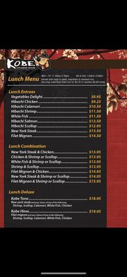 Menu photo 6 Kobe Japanese House Rancho Cucamonga, CA Menu photo 6 Kobe Japanese House Rancho Cucamonga, CA