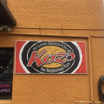 Koz's - The sign to look for; GEEAT FOOD!! - Sandwiches Near Me - Harahan, Louisiana Koz's - The sign to look for; GEEAT FOOD!! - Sandwiches Near Me - Harahan, Louisiana