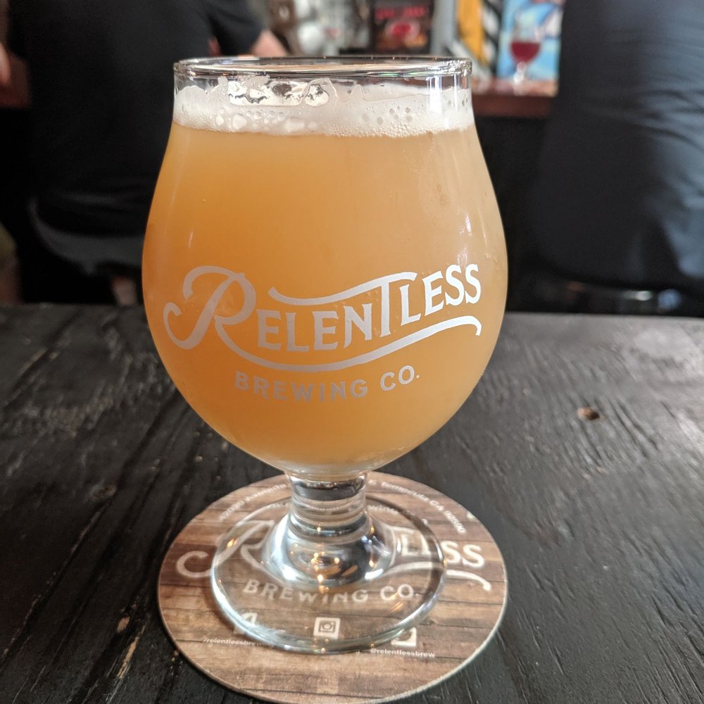 Relentless Brewing - Hazy IPA full pours $3 on Wednesday and Thursday! - Breweries Near Me - Temecula, California Relentless Brewing - Hazy IPA full pours $3 on Wednesday and Thursday! - Breweries Near Me - Temecula, California