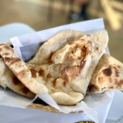 Firangi - The naan was perfectly cooked and very flavorful.
