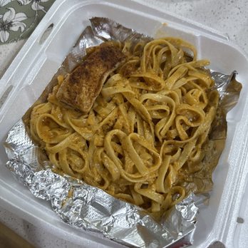 St Marys Seafood & More - Half the size of mahi mahi alfredo - Seafood Near Me - St. Augustine, Florida St Marys Seafood & More - Half the size of mahi mahi alfredo - Seafood Near Me - St. Augustine, Florida