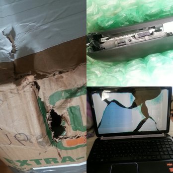 The UPS Store - This is what happened to my package and they claim it's my fault and won't cover it, even with extra insurance. DON'T GO HERE - Couriers & Delivery Services Near Me - Oshawa, Ontario