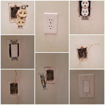 Perfection Az Handyman - Changed out electrical outlet and switches - Handyman Near Me Perfection Az Handyman - Changed out electrical outlet and switches - Handyman Near Me