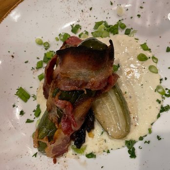 Chase Club - Appetizer (bacon wrapped fried pickle) - Gastropubs Near Me - St. Louis, Missouri