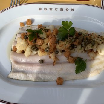Bouchon - Delicious Trout - French Near Me - Yountville, California Bouchon - Delicious Trout - French Near Me - Yountville, California
