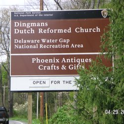 The Phoenix Store - This sign is right after Phoenix Antiques and Crafts going northbound, so turn into the driveway before the sign.