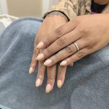 NailsCycle - X-Short Gel X Fill with Chrome French Tips - Nail Technicians Near Me - Temecula, California NailsCycle - X-Short Gel X Fill with Chrome French Tips - Nail Technicians Near Me - Temecula, California