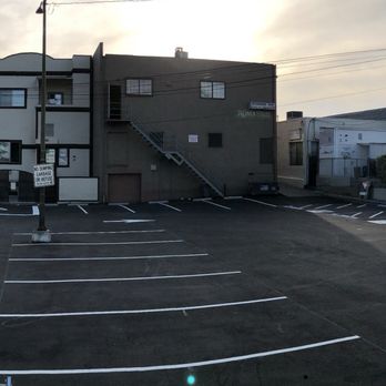 Arc Striping - Parking lot - Painters Near Me
