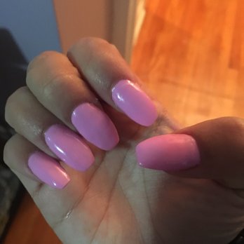 Fashion Nails - It's not even coffin shaped!! Mind you I paid an extra 10 for this!!! And it wasn't even what I wanted - Nail Salons Near Me - New York, New York Fashion Nails - It's not even coffin shaped!! Mind you I paid an extra 10 for this!!! And it wasn't even what I wanted - Nail Salons Near Me - New York, New York