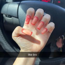 Chi Chi’s Nail & Spa - What i got charged for and what i left  with