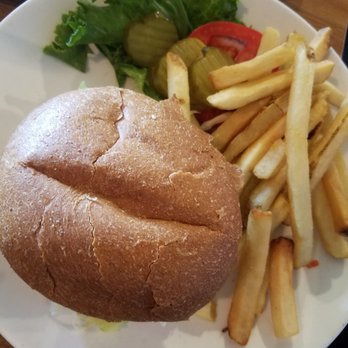 Nick's Seafood Restaurant - salmon burger- delicious - Seafood Near Me - Pacifica, California Nick's Seafood Restaurant - salmon burger- delicious - Seafood Near Me - Pacifica, California