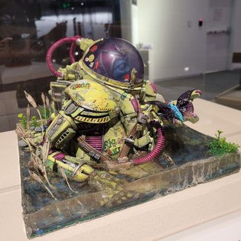 Alaska State Museum - Sci fi exhibit in the art area. Just a fellow admiring nature. - Art Museums Near Me - Juneau, Alaska