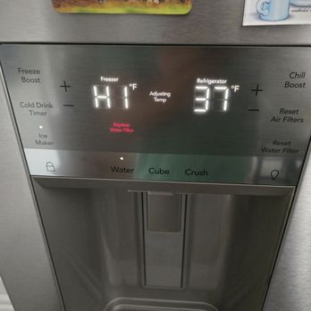 Axis Appliance Repair - Service tech left with refrigerator with high temp alert on and beeping (and annoying)! - Appliances & Repair Near Me - Oceanside, California Axis Appliance Repair - Service tech left with refrigerator with high temp alert on and beeping (and annoying)! - Appliances & Repair Near Me - Oceanside, California