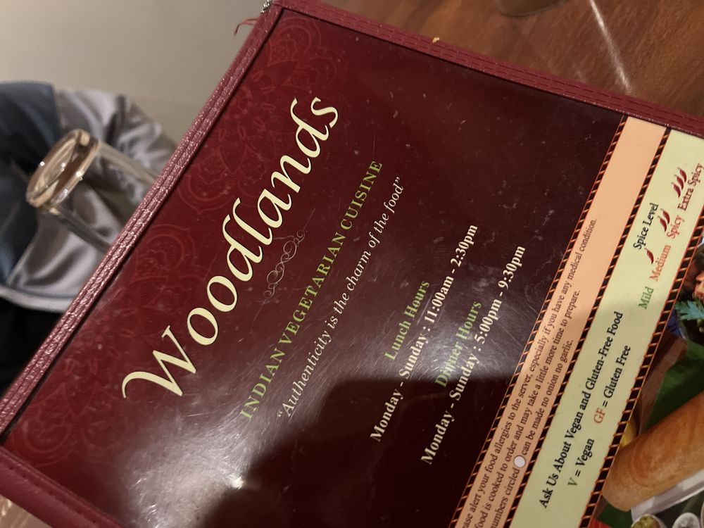 Woodlands Indian Vegetarian Cuisine