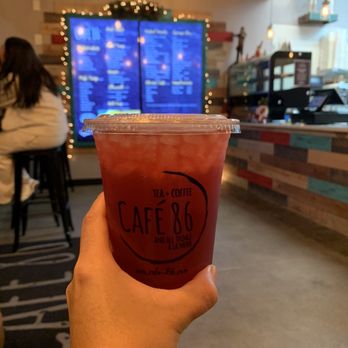 Cafe 86 - Hibiscus tea - Desserts Near Me - Chandler, Arizona