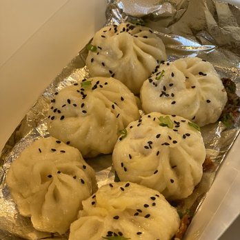 Mayflower Dumpling Express - Panfried Pork Mini Bun (6) - Dim Sum Near Me - Anaheim, California
