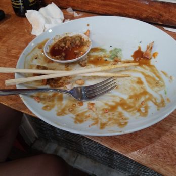 Lahaina Sushi Ko - Was a shrimp tempura roll. Enjoyed it very much as you can tell! - Sushi Bars Near Me - Lahaina, Hawaii Lahaina Sushi Ko - Was a shrimp tempura roll. Enjoyed it very much as you can tell! - Sushi Bars Near Me - Lahaina, Hawaii