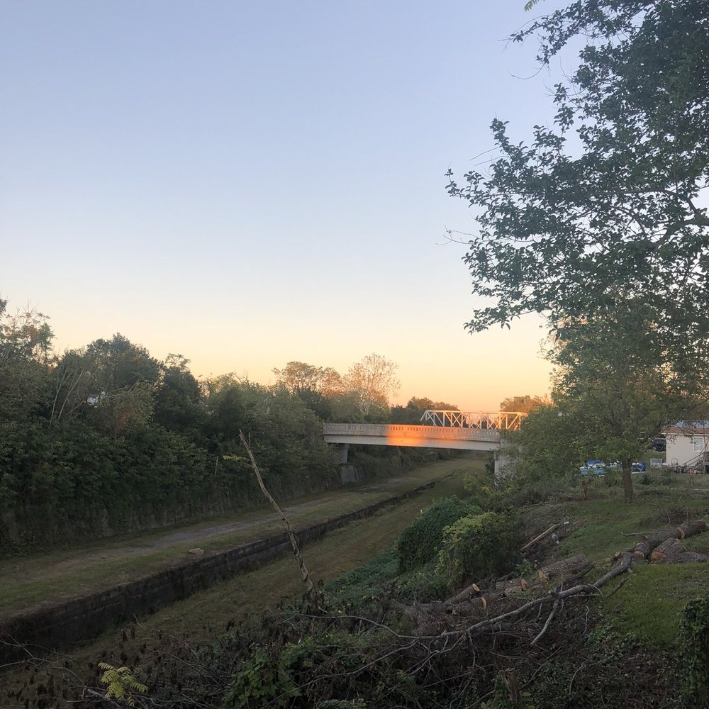 Edward Teach Brewing - View of the sunset and bridge - Breweries Near Me - Wilmington, North Carolina