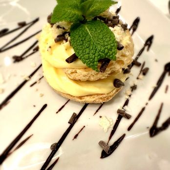Life - Pastry with chantilly cream and dark chocolate - Italian Near Me - Rome, RM Life - Pastry with chantilly cream and dark chocolate - Italian Near Me - Rome, RM