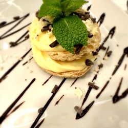 Life - Pastry with chantilly cream and dark chocolate