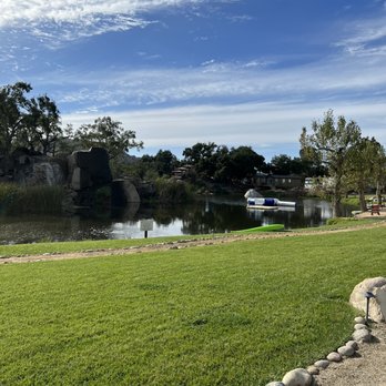 Native Falls Campground - Lake with waterfall - Campgrounds Near Me - Temecula, California