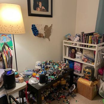 A Little House Organized - Before: kids play area - Home Organization Near Me