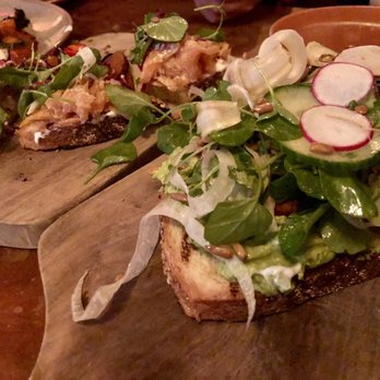 The Hutton - Smoked salmon toast, avo toast - New American Near Me - Jersey City, New Jersey