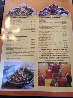 Menu photo 5 Indian Flame on Main Osoyoos, BC
