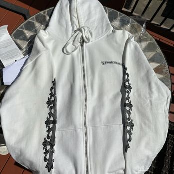 Richmond Express Cleaners - Chrome of Hearts Jacket after being at the Richmond Express Cleaners - Sewing & Alterations Near Me - Richmond, California Richmond Express Cleaners - Chrome of Hearts Jacket after being at the Richmond Express Cleaners - Sewing & Alterations Near Me - Richmond, California
