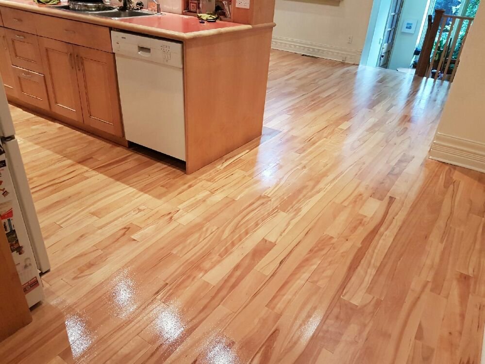 Beautiful Refinished Natural Beech Floor Yelp