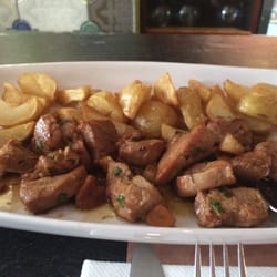 Dacantus - Pork Cubes and Potatoes - larger portion than expected and much tastier than we'd hoped.