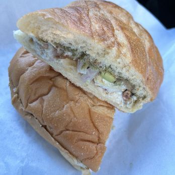 Tina's Too! - Chicken Bacon Ranch Avocado Sandwich on a beautiful roll.  Messy and terrific. - Delis Near Me - Escondido, California