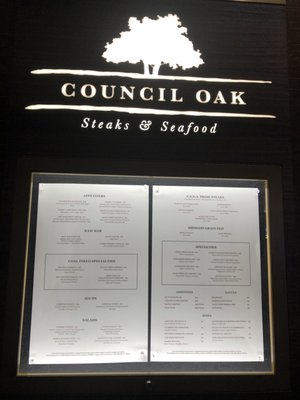Council Oak Steaks and Seafood by null