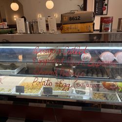 Arrigo’s - The front case with house made pasta and meatballs