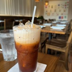 Panisa Thai Dining - Thai iced tea