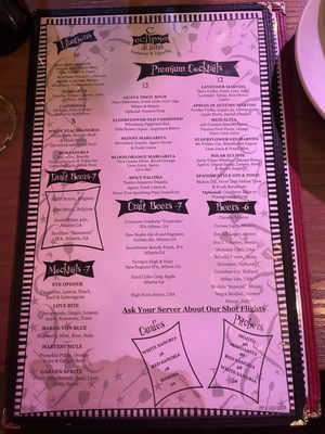 Menu photo 3 Eclipse di Luna - Dunwoody Dunwoody, GA