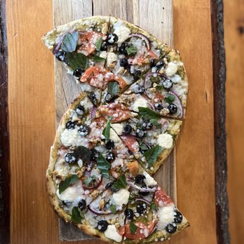 Vegan Cave Cafe - Freaky Greeky Pizza - Pizza Near Me - Vancouver, British Columbia