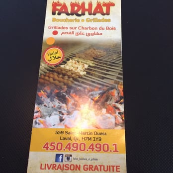 Farhat Boucherie et Grillades - Menu page 1 - Lebanese Near Me - Laval, Quebec Farhat Boucherie et Grillades - Menu page 1 - Lebanese Near Me - Laval, Quebec