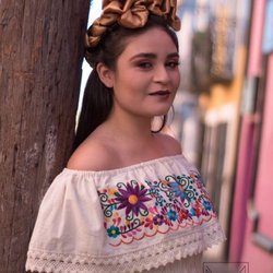 Iquiti Textiles Mexicanos - Vestido Chilac, Puebla. Iquiti Textiles Mexicanos.
