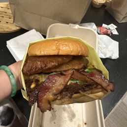 Jalapeño burger