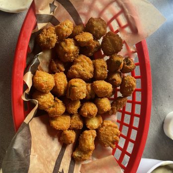 Silver Buffalo Saloon - Fried okra - New American Near Me - Buffalo Gap, Texas Silver Buffalo Saloon - Fried okra - New American Near Me - Buffalo Gap, Texas
