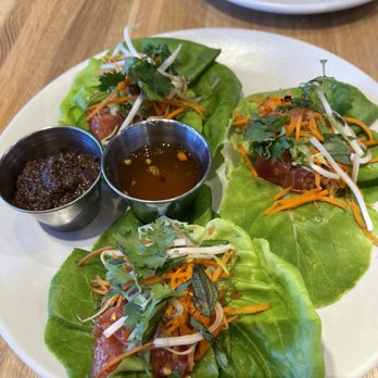 True Food Kitchen - Tuna lettuce cups - New American Near Me - Columbus, Ohio True Food Kitchen - Tuna lettuce cups - New American Near Me - Columbus, Ohio