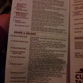Outback Steakhouse - Takeout menu - Steakhouses Near Me - Pittsburg, California
