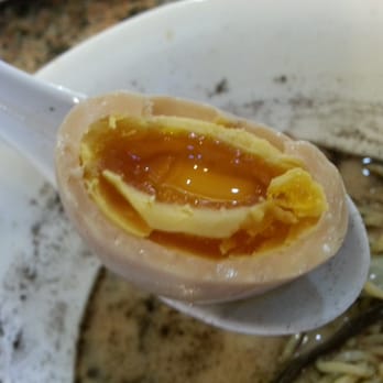 Ryujin Ramen - Look at this beauty; marinated egg! - Ramen Near Me - Sacramento, California Ryujin Ramen - Look at this beauty; marinated egg! - Ramen Near Me - Sacramento, California