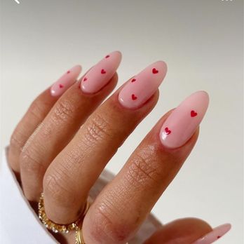 Organic Nails & Spa - My INSPO photo that I showed her prior to starting, no POLKA DOTS. she never told me she couldn't do hearts - Nail Salons Near Me - Bakersfield, California Organic Nails & Spa - My INSPO photo that I showed her prior to starting, no POLKA DOTS. she never told me she couldn't do hearts - Nail Salons Near Me - Bakersfield, California