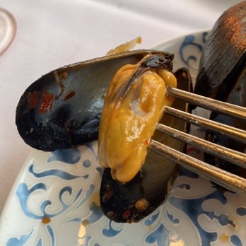 Laura - Nice sized mussels in a very flavorful broth - Italian Near Me - Summerville, South Carolina Laura - Nice sized mussels in a very flavorful broth - Italian Near Me - Summerville, South Carolina