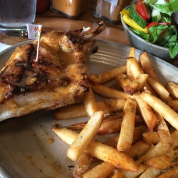 Nando's Peri-Peri - 1/4 chicken and chips- nice portion - Portuguese Near Me - Washington, DC, District of Columbia