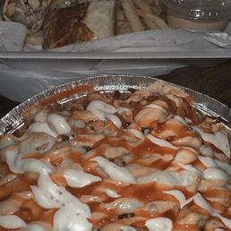Tuma'z Buffalo Spicy Chicken Fries & Chicken Shawarma Arabi Tuma'z Buffalo Spicy Chicken Fries & Chicken Shawarma Arabi