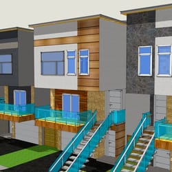 Extreme Design - 3D Renderings of Townhouses