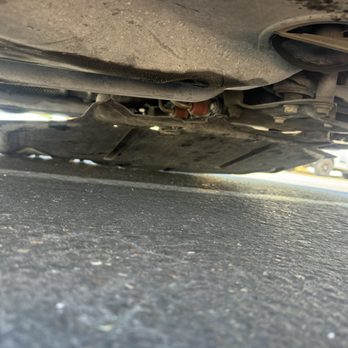 Walmart Supercenter - Skid plate lest unsecured by the automotive techs at Walmart - Department Stores Near Me - Glendale, Arizona